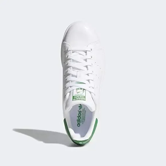 NWT adidas Stan Smith Footwear White/Green Classic Leather Sneakers Size 10.5